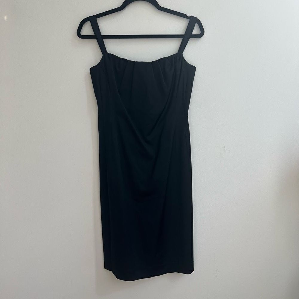 Teenflo Women's Little Black Dress Wool Blend Mini Size 4